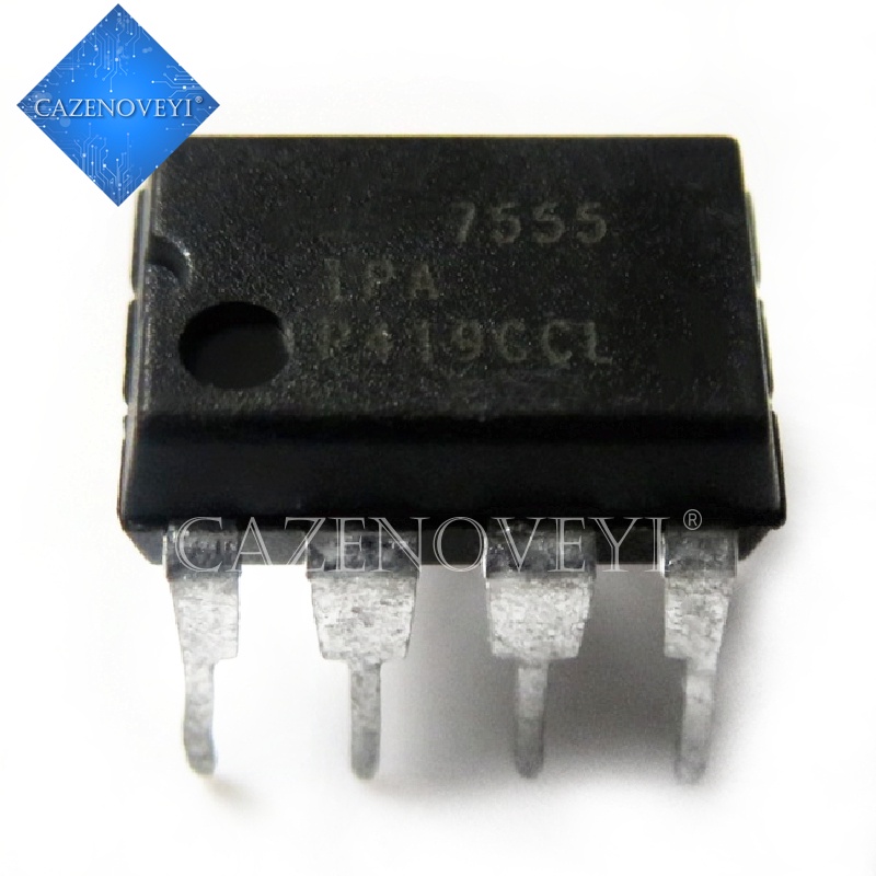 10pcs Icm7555Ipaz Icm7555Ipa Icm7555Cntl 7555cntl 7555 Dip-8