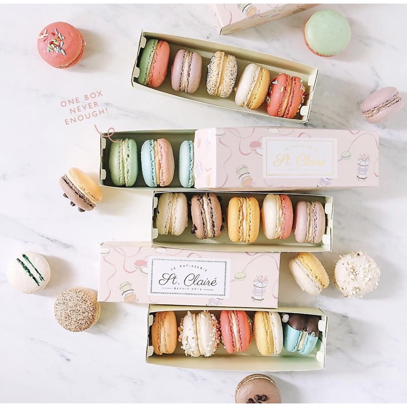 

Macarons Shells / kulit macaron kosong