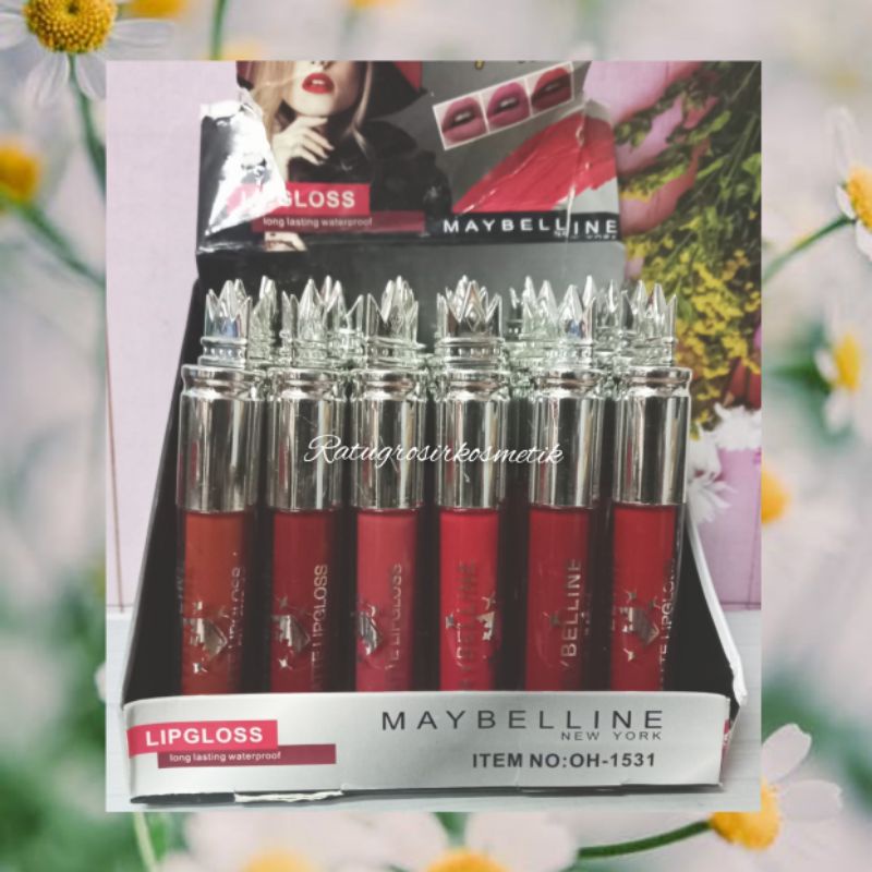 PER 12 PCS!!!LIP GLOSS MATTE MAYBELLINE OH-1530