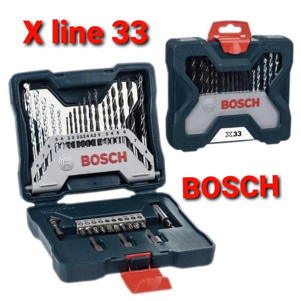 Bosch Mata Bor Obeng 33 Pcs X-line