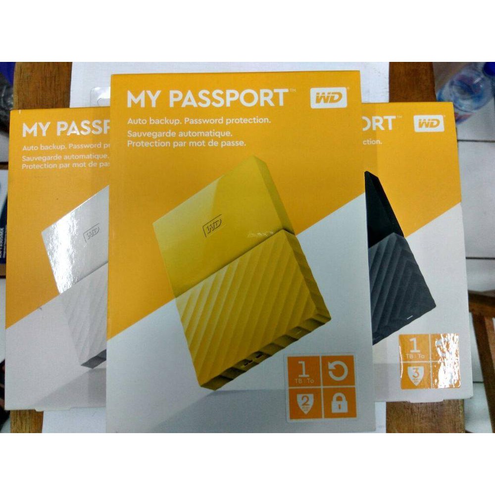 WD MY PASSPORT NEW 1TB / HDD EXTERNAL ORIGINAL 100%