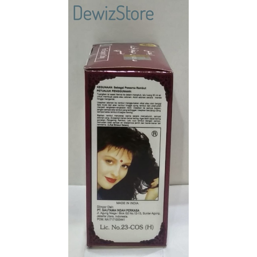 EAGLE'S BROWN HENNA HAIR DYES/ PEWARNA RAMBUT EAGLE'S HENNA (BROWN)