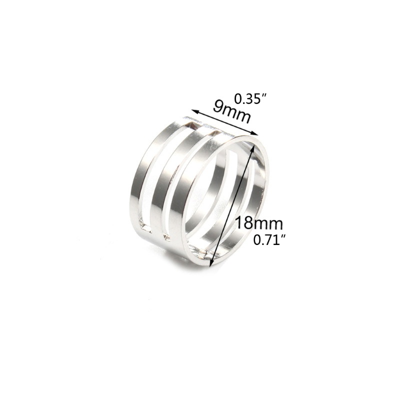 Siy Jump Ring Bahan Stainless Steel Untuk Membuat Perhiasan