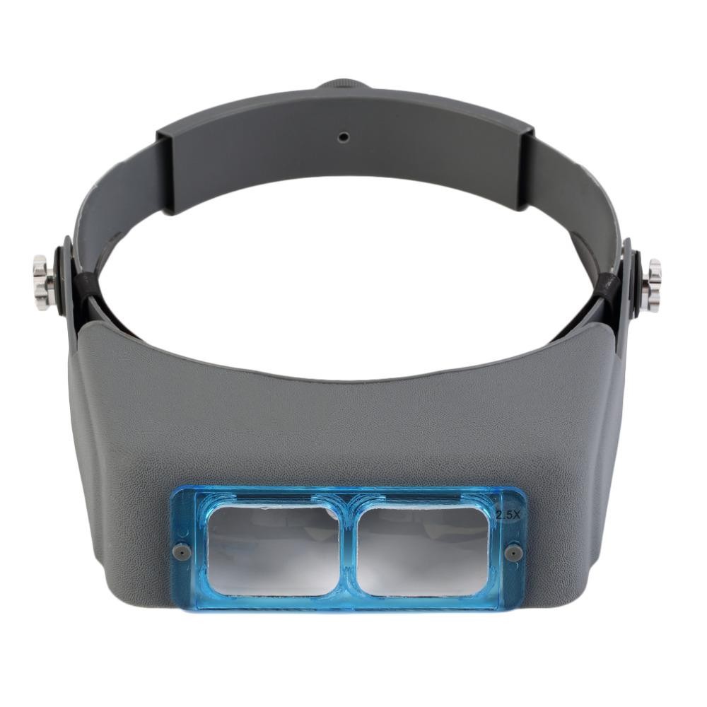 Double Lens Head-mounted Headband Reading Magnifier Head Wearing