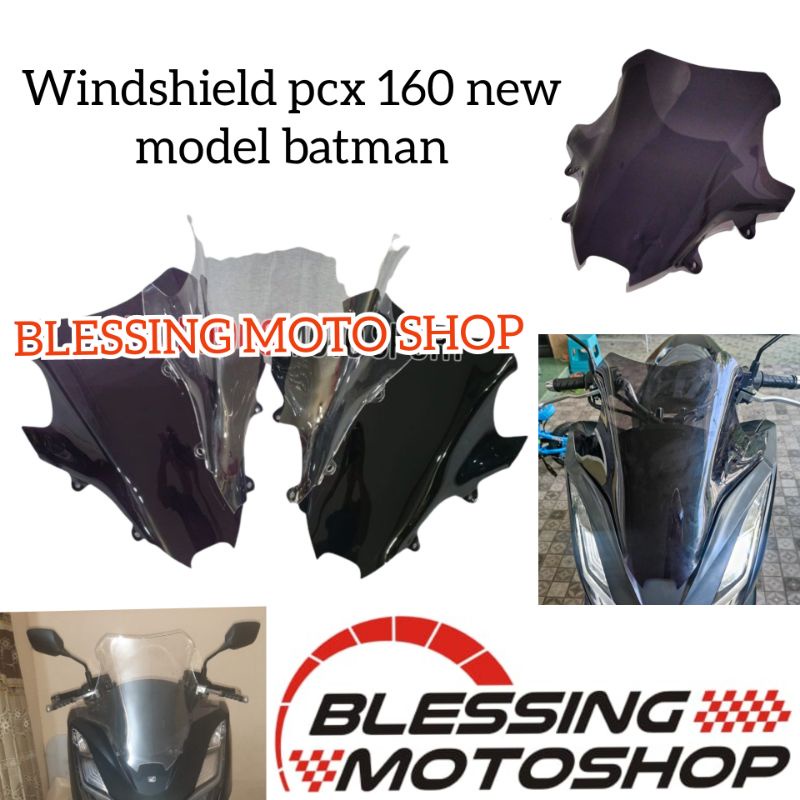 windshield pcx 160 new visor pcx 160 windshield batman pcx 160 new