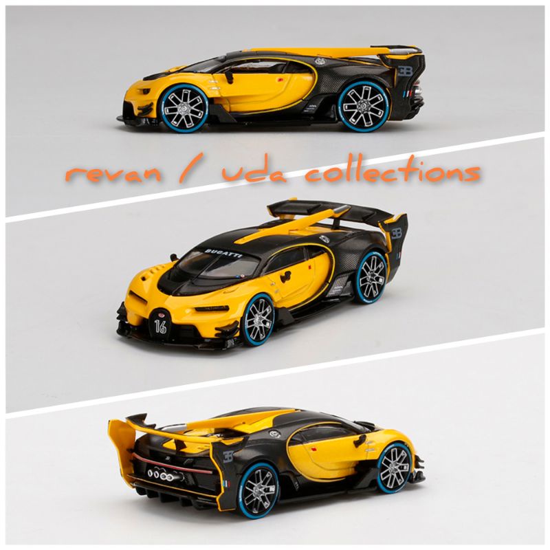 MiniGT Mini GT 317 Bugatti Vision Gran Turismo Yellow regular