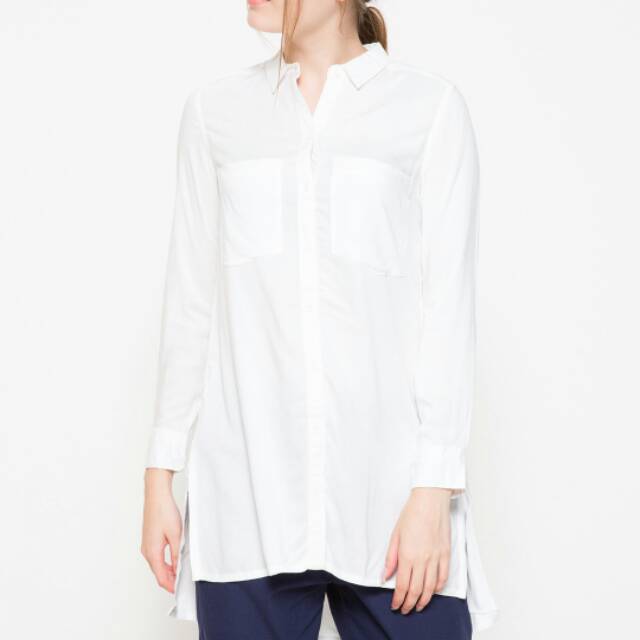 Tunik Kemeja Logo Jeans