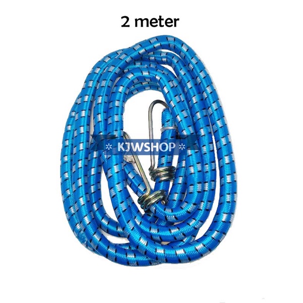 Tali Ikat Elastis Bagasi Jok Motor dan Sepeda 2 Meter MURAH Tali Ikat 2 Mtr Tali Ikat Motor 2M Tali 