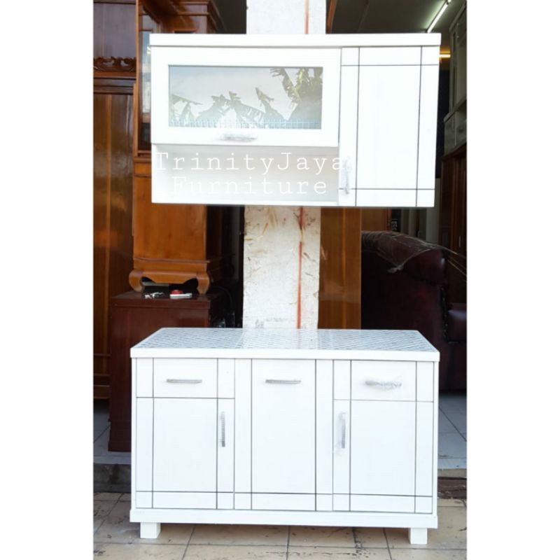 KITCHEN SET ATAS BAWAH SET/TRINITYJAYAFURNITURE