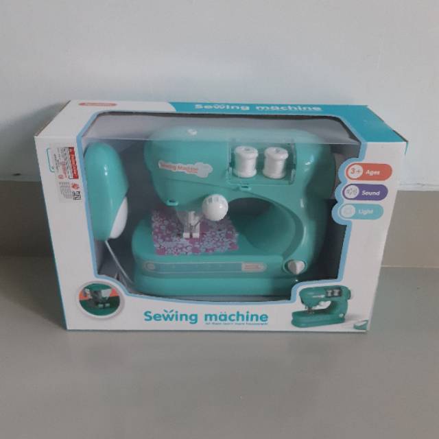 Mainan Mesin Jahit Anak Yang Aman - Sewing Machine Baterai Edukatif