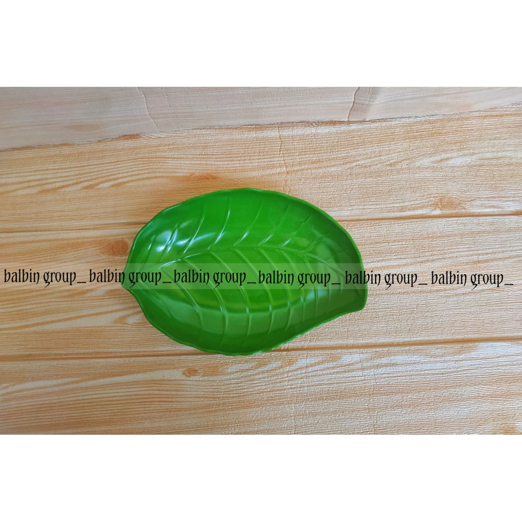 balbin store - 6 mangkuk daun 6inc melamine asli-mangkuk unik model daun