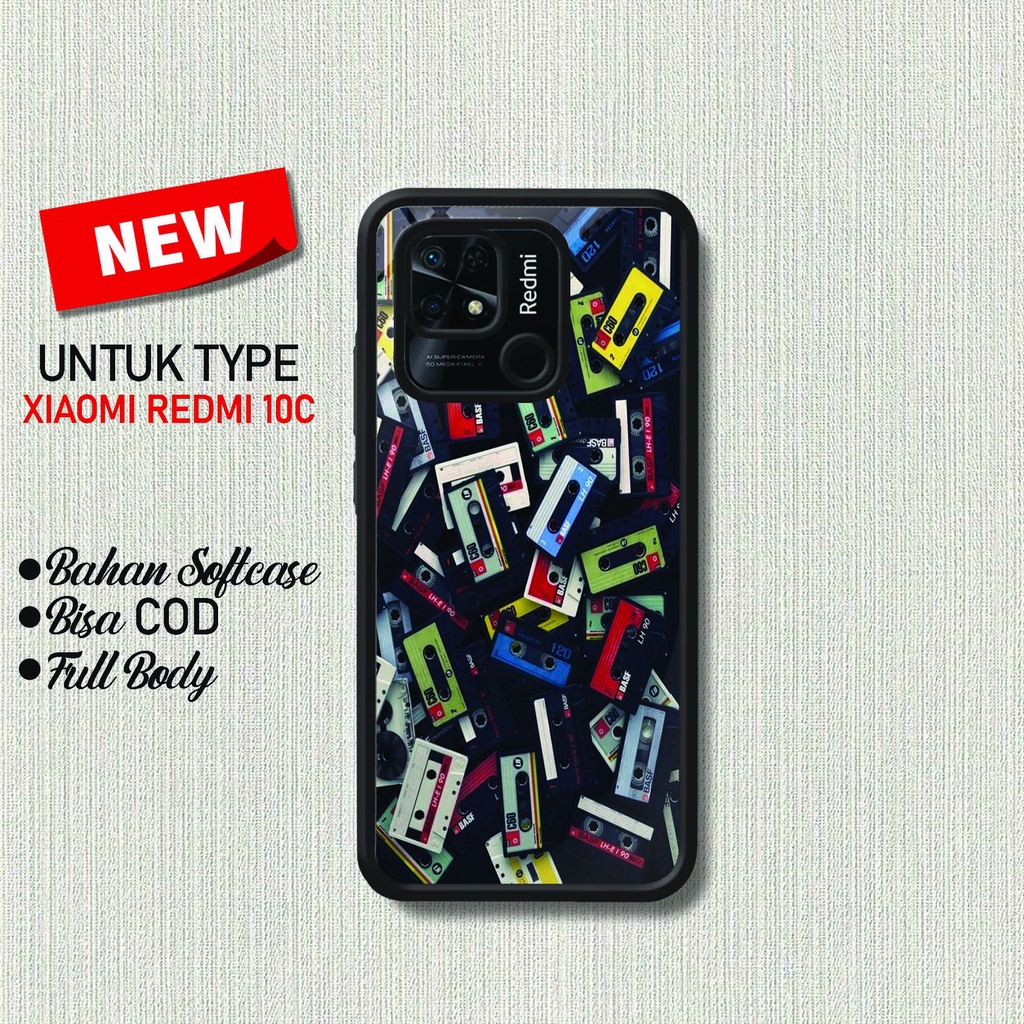 Case Redmi 10C - Hardcase Xiaomi Redmi 10C  - Softcase Xiaomi Redmi 10C - Cassing Elegant Xiaomi Red