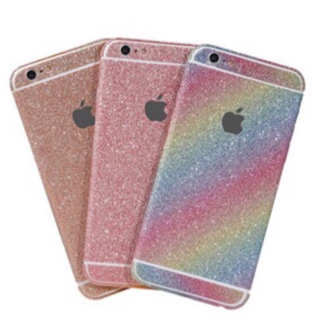 FULLBODY Garskin / Skin Glitter iPhone 5S / 6G /6Plus / 7 