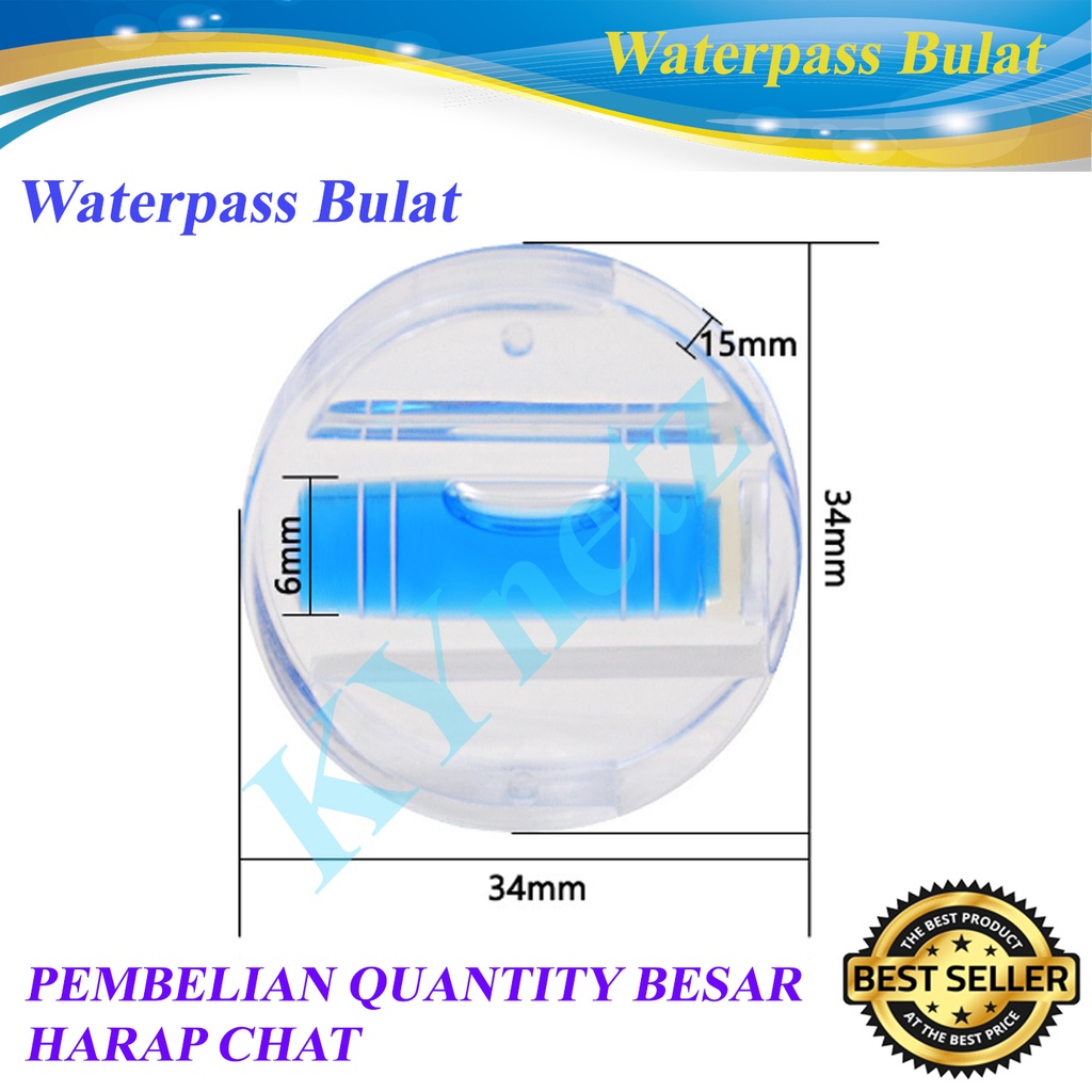Waterpass Mini DIY Alat Ukur Presisi / Water Pass / Mini Spirit Level