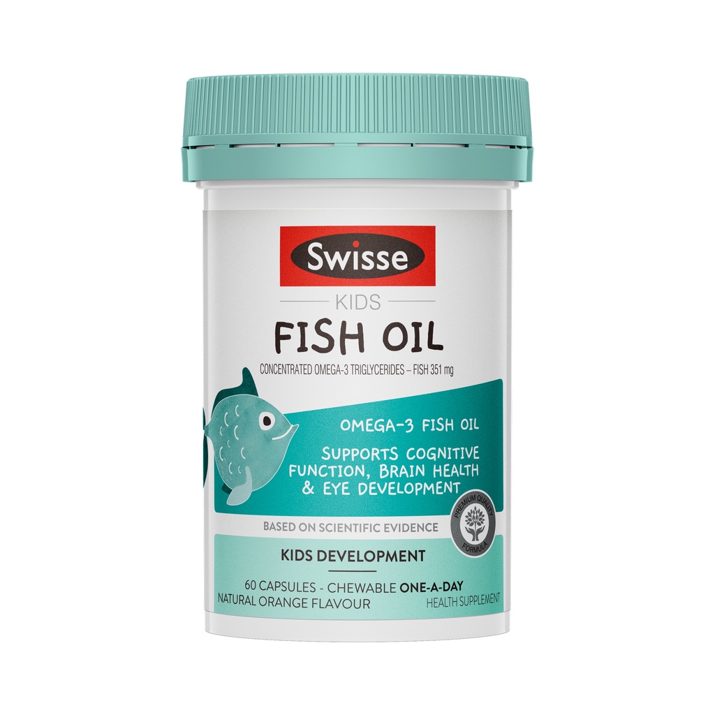 Swisse Kids Fish Oil 60 Kapsul