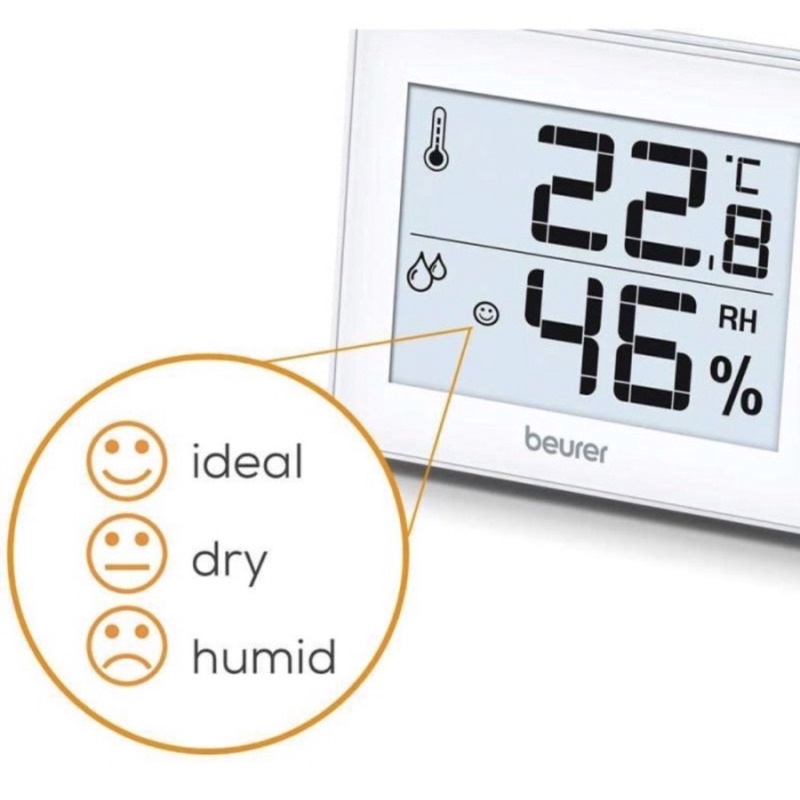 HYGROMETER BEURER HM-16 HM16 / THERMOMETER RUANGAN MEDICAL ONLINE MEDICALONLINE