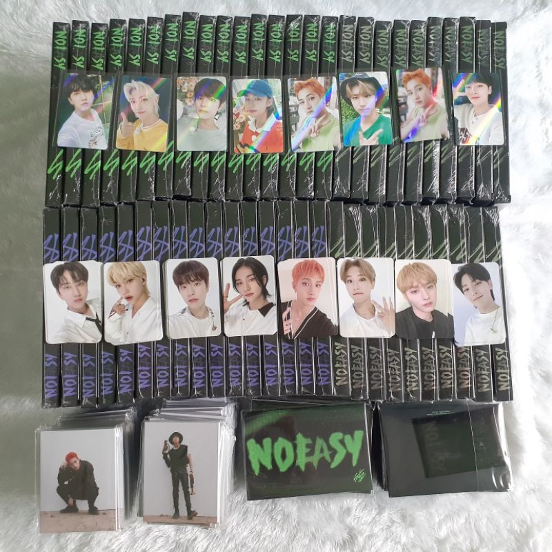 Stray Kidz - No Easy Limited & Standard Sealed dan Unsealed Benefit Synnara Hyunjin