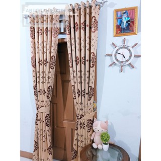 Gorden  Blackout Jendela Minimalis  Terbaru  L140cm x T200cm 