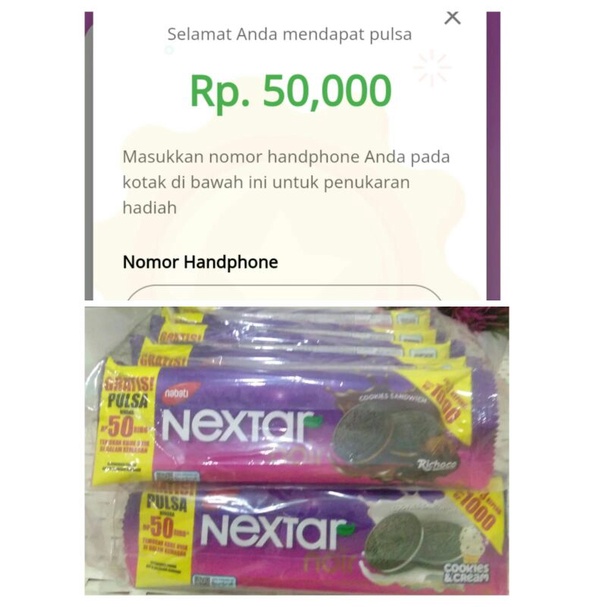 

NEXTAR NOIR BERHADIAH PULSA HINGGA PULUHAN RIBU / HARGA PER PACK ISI 10