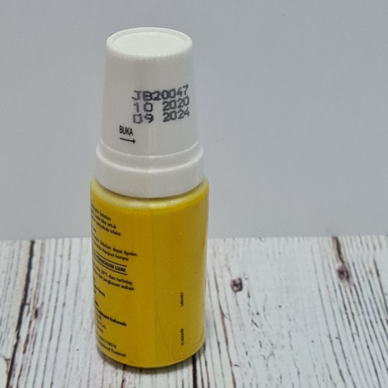 betadine antiseptic solution 5ml / obat luka luar