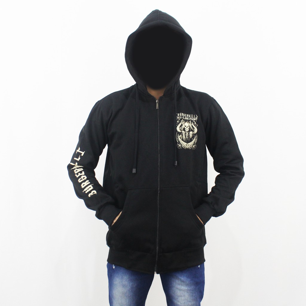 JAKET BURGERKILL HEAVY METAL M L XL XXL 02 - JAKET MUSIK METAL BURGERKILL - HOODIE MUSIK BURGERKILL