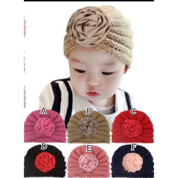 BABY K2 - TURBAN BAYI BUNGA SATU KODE 00084