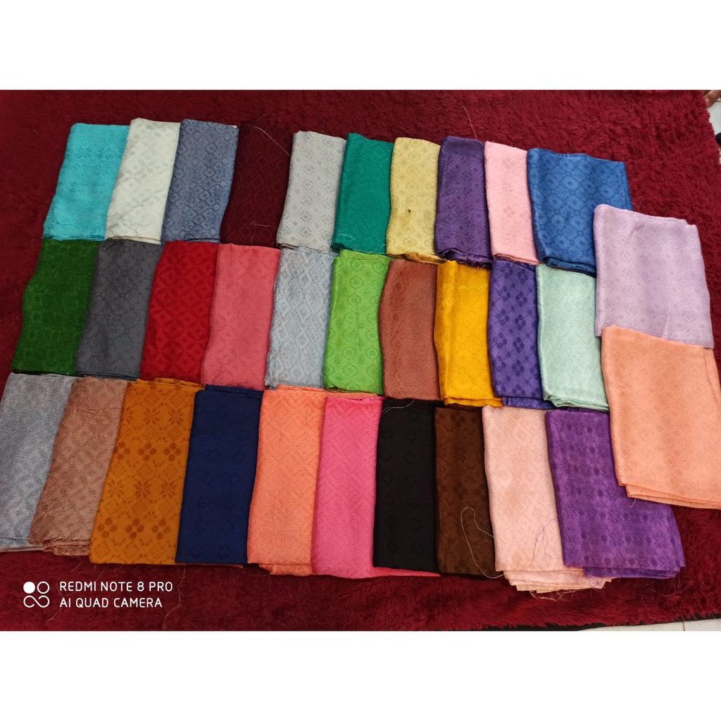 KAIN BAHAN VISCOSE WARNA POLOS