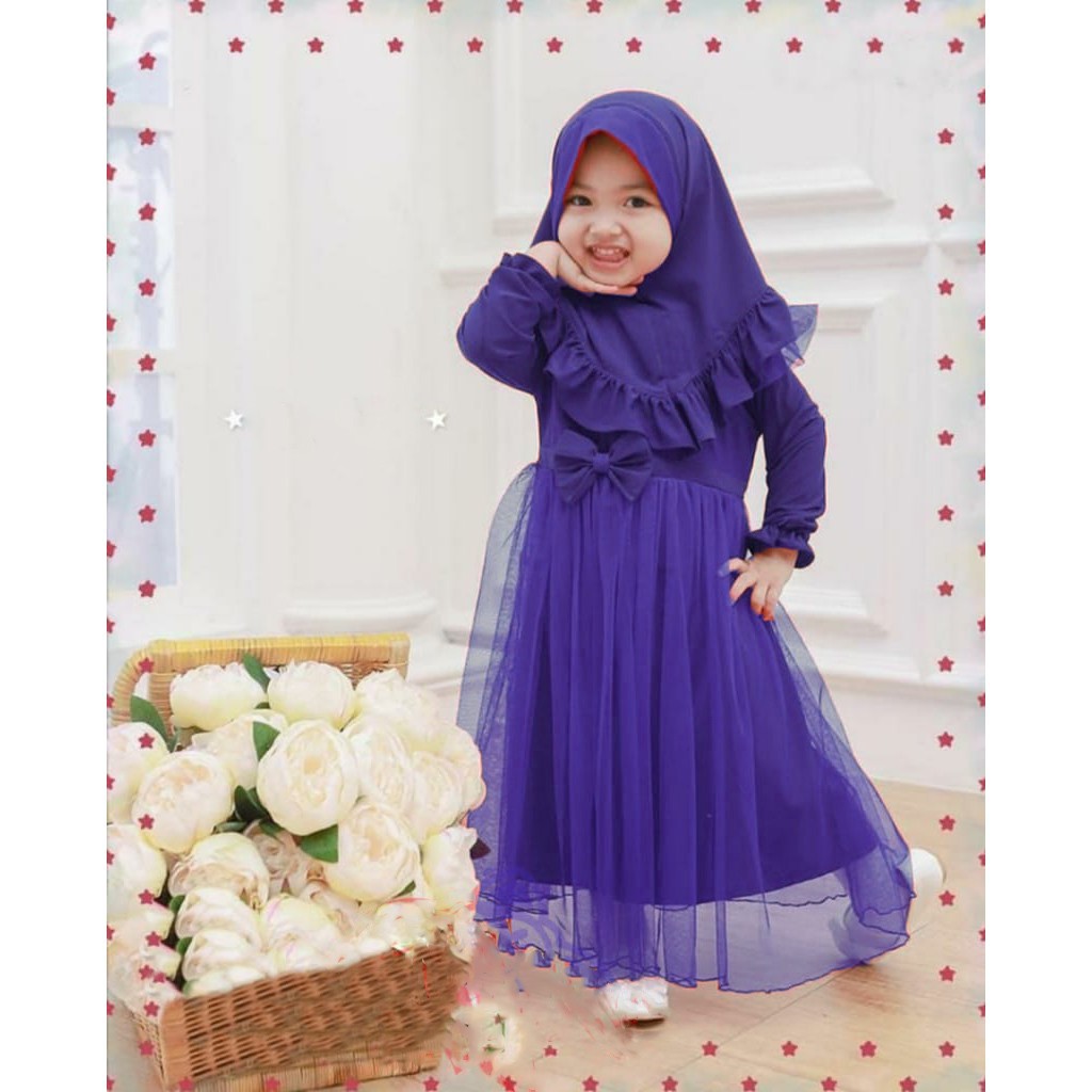 SYARI BARIBA KID MF / GAMIS BARIBA ANAK 2-4TH