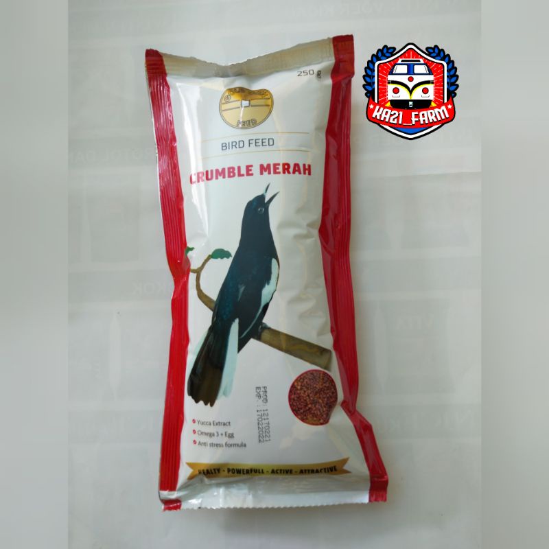 

gold coin crumble merah 250gram