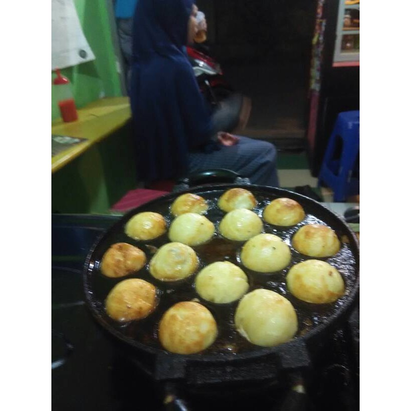 

Takoyaki octopus siap makan