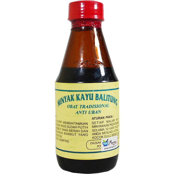 Minyak Kayu Balitung - Minyak Penghitam dan Penumbuh Rambut
