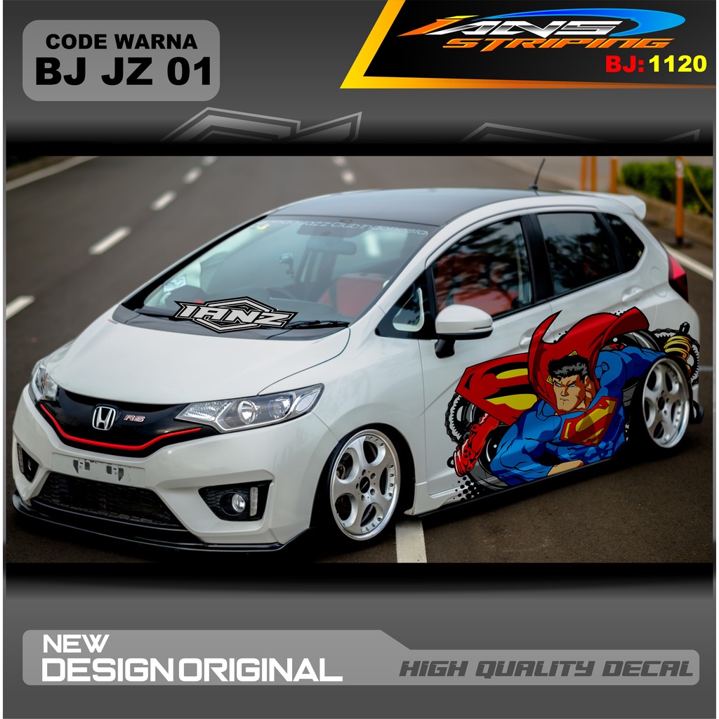 VARIASI STIKER MOBIL JAZZ / STIKER MOBIL BRIO / DECAL STIKER MOBIL SWIFT / STIKER MOBIL TOYOTA / DECAL STICKER MOBIL / STIKER YARIS AYLA