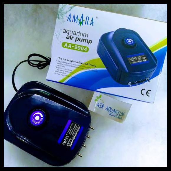 PROMO Pompa udara aerator amara aa9904 aa 9904 aerator aquarium 4 lubang