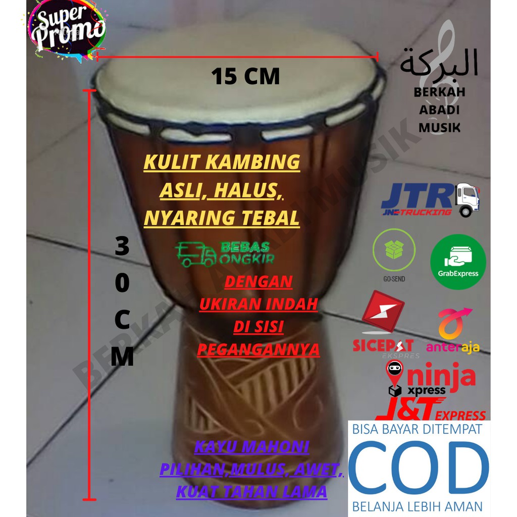 JIMBE 30CM JIMBE SEDANG JIMBE ALAT MUSIK 30 CM JIMBE 30 CM Jimbe ukuran 30CM Jimbe ukuran 30 CM gend