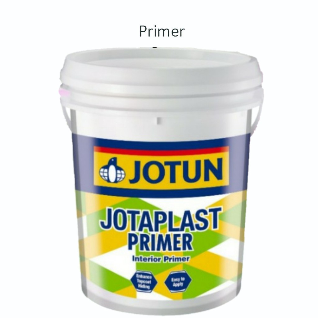 Jual Cat Tembok Jotun Jotaplast Ready Lt Jotaplast Primer Shopee Indonesia