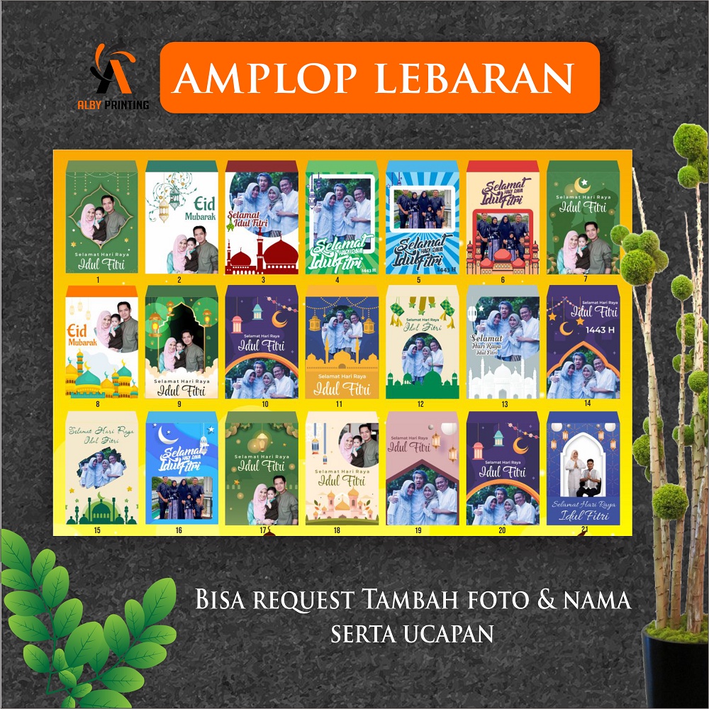 amplop custom amplop lebaran