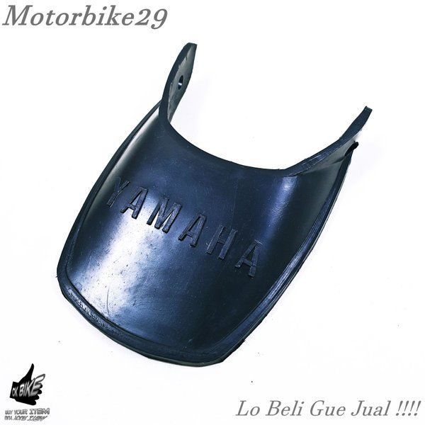 Flap Topi Sambungan Spakbor Belakang Yamaha V80 V75 Mudguard Cepet Slebor Hitam
