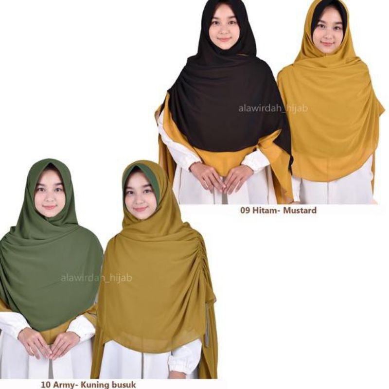 preloved/PL/khimar zizara/khimar by alawirdah Ori/ khimar pl/pl khimar