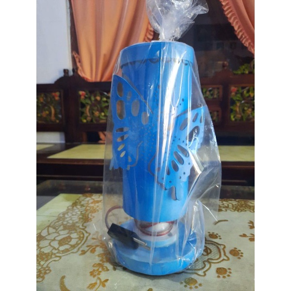 Lampu hias pvc motif kupu"