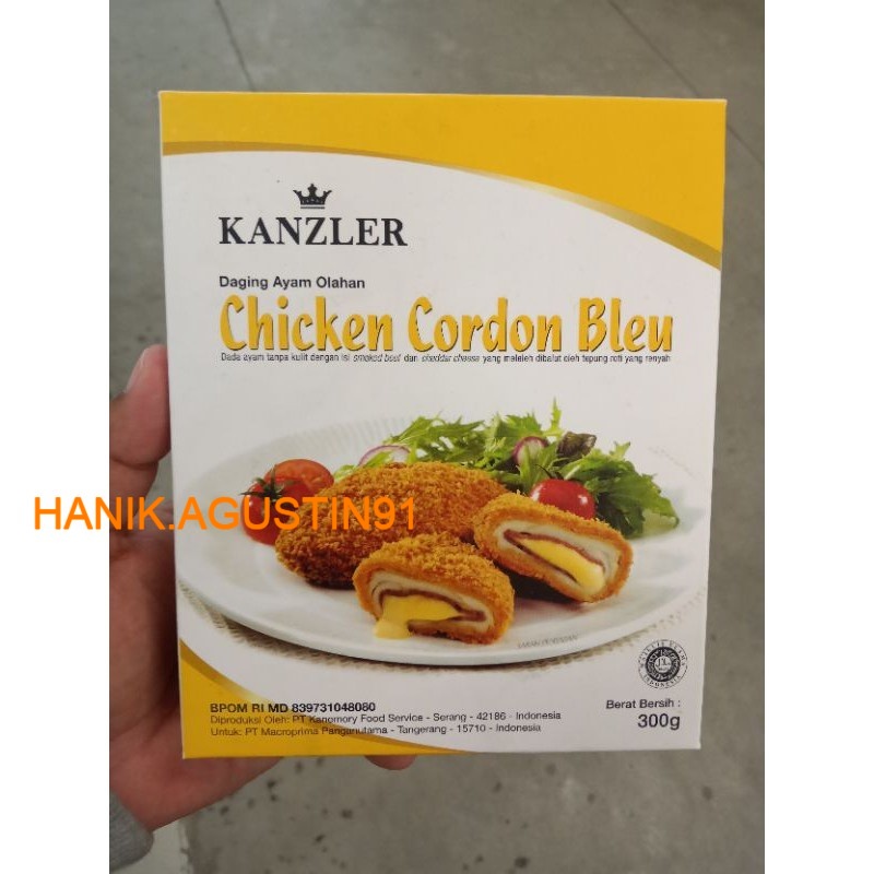 

Chicken Cordon Bleu Kanzler 300gr
