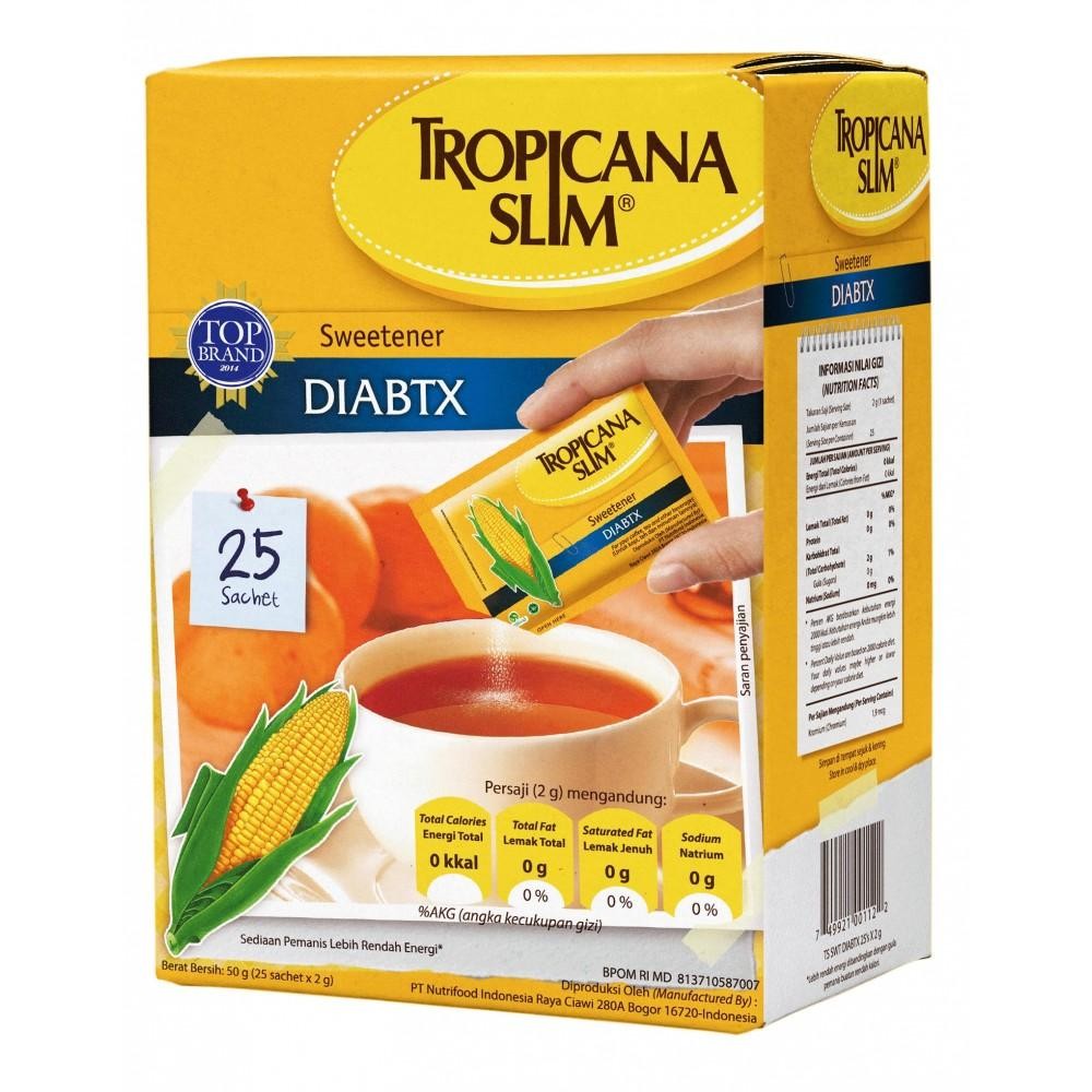 

TROPICANA SLIM Sweetener DIABTX 25s