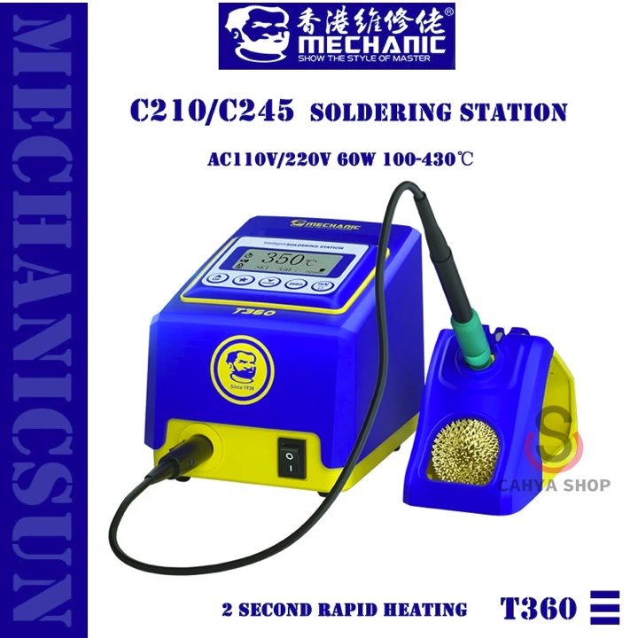 Solder Station MECHANIC T360 Mata C210 Original