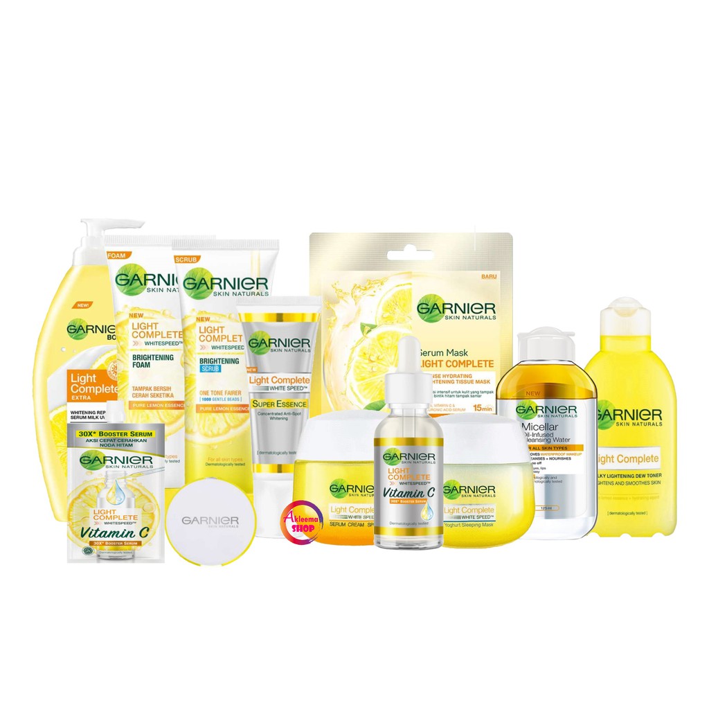 PAKET Hemat Garnier Bright Complete