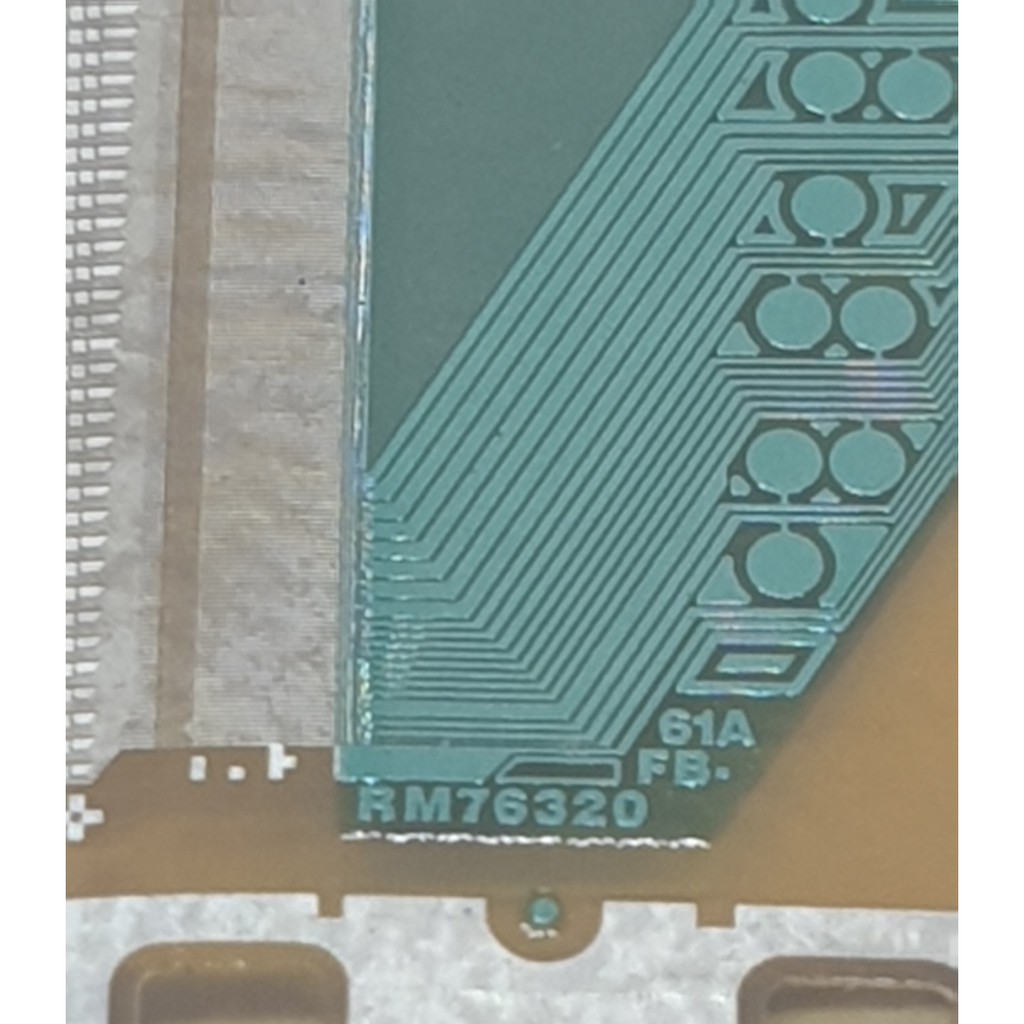 IC COF RM76320FB-61A Persamaan NT61227H-C1217B 8697-BCYAL Raydium