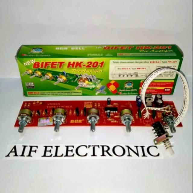 Kit Tone control BIFET HK-201