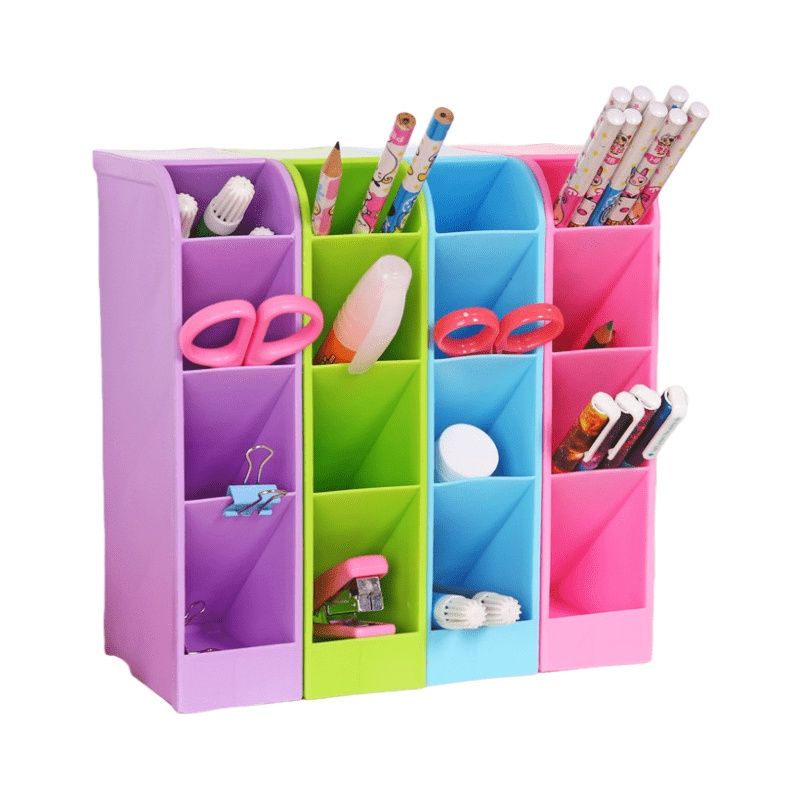 

RAK MINI 4 SEKAT / RAK LACI PLASTIK 4 SLOT PULPEN SPIDOL / TEMPAT PENYIMPANAN SERBAGUNA / KOTAK PENSIL PENA / RAK MEJA KANTOR / KOTAK PENA PULPEN