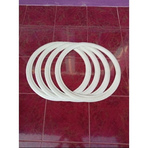 LIST BAN RING 17 PUTIH POLOS 2 PCS 1 VELG