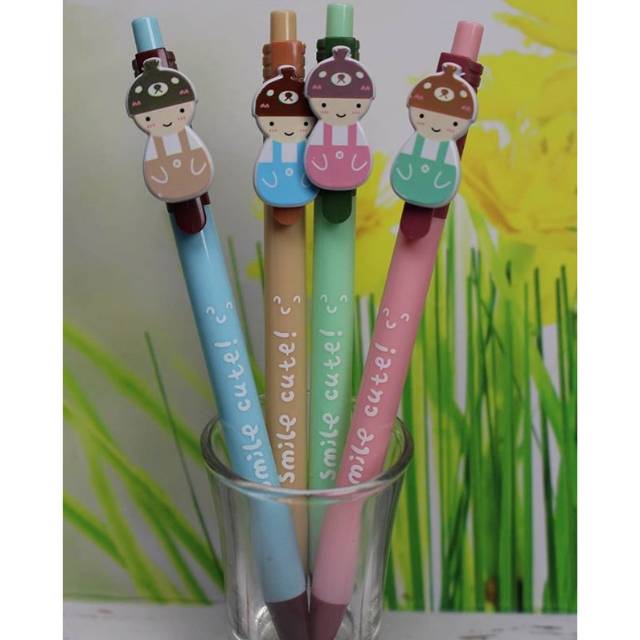 

Pensil Mekanik Unik Karakter Jepang