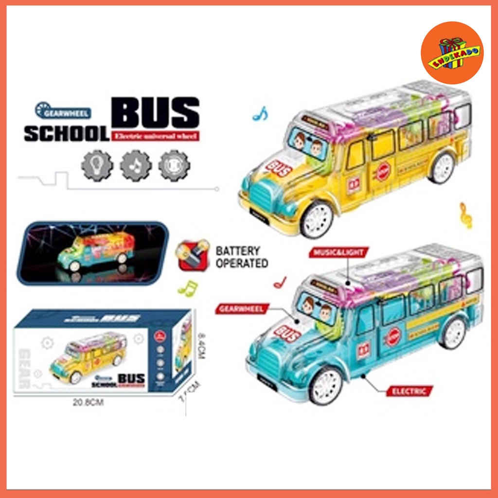 SCHOOL BUST DIECAST - Diecast Bus Sekolah