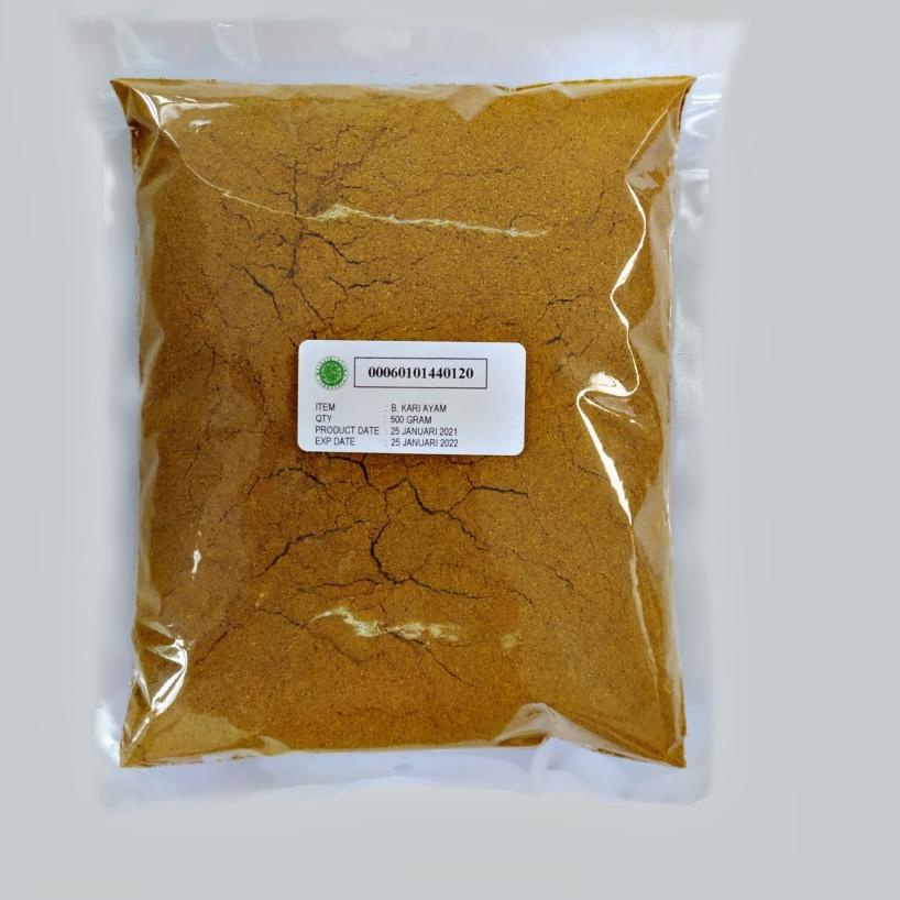 

[PRODUK ZEBFD] Kari Ayam Bubuk 500 gr Pure Asli 100% TZ9